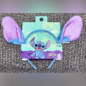 Disney Stitch Plush Ears Headband Blue Lilo & Stitch Costume Dress Up NWT